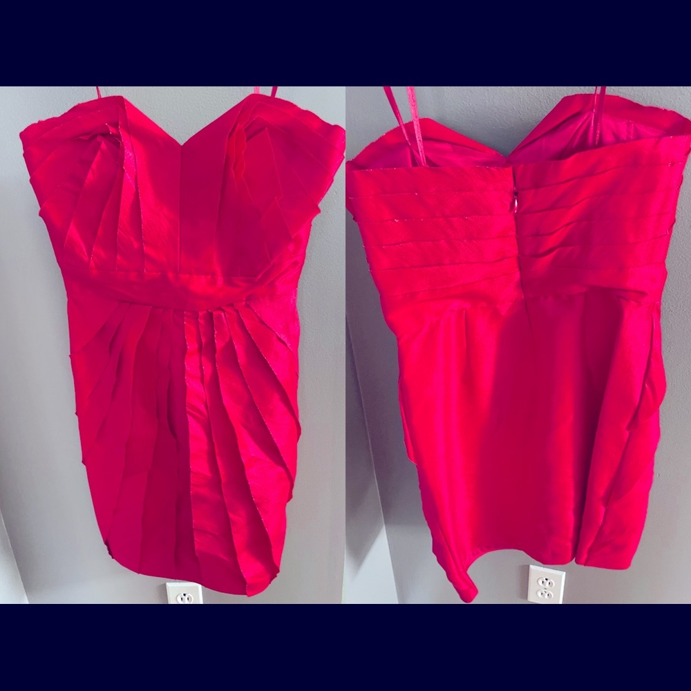 Never worn! Beautiful cocktail dress-flushia color NWOT